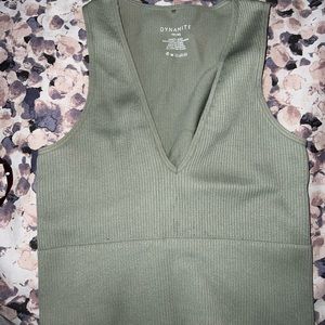 Hana Seamless Vneck Tank Top